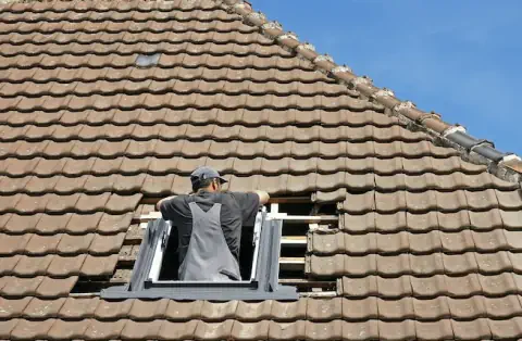 Pose de velux - Romagne